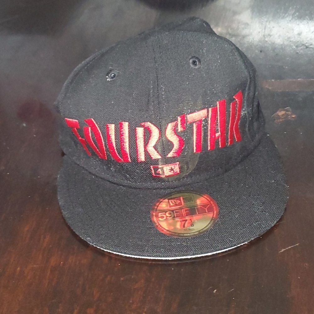 Vintage Fourstar Fitted Hat 7 1/8" by NewEra.